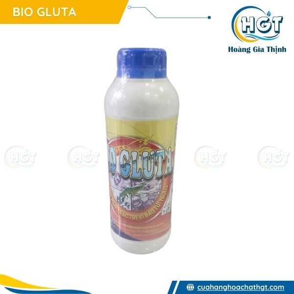 Bio Gluta - thuốc đặc trị nấm và bi bào tử trùng cho ao nuôi tôm cá