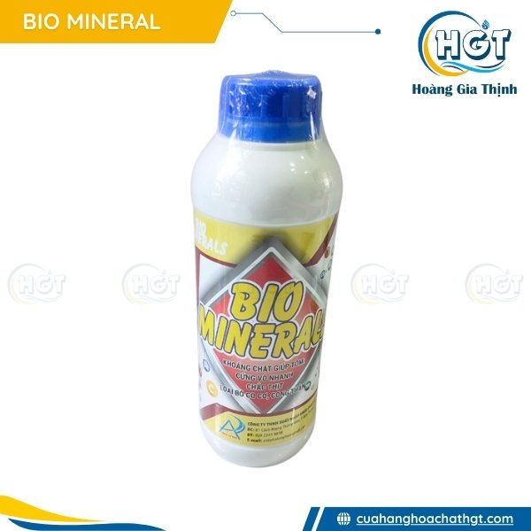 Bio Mineral - Khoáng ăn đậm đặc giúp tôm chắc thịt cứng vỏ cong thân