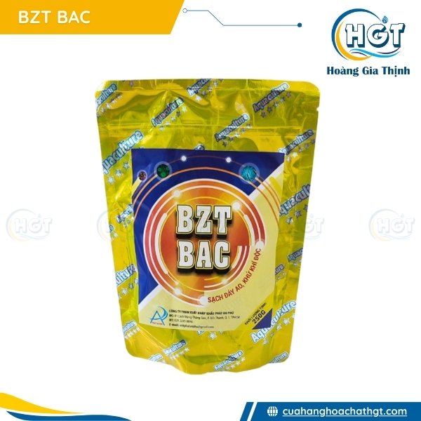 BZT BAC - Chế phẩm sinh học làm sạch đáy ao khử khí độc