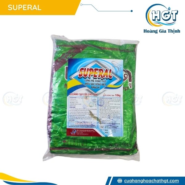 Superal - Khoáng chất giúp tôm cứng vỏ chắc thịt bóng đẹp, nặng kí