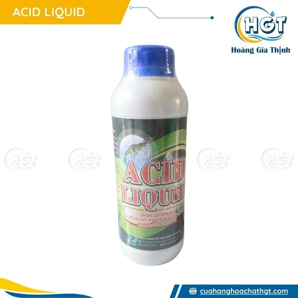 Cân bằng Acid đường ruột trên tôm cá - Acid Liquid