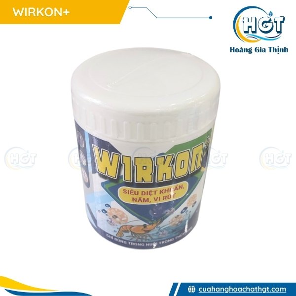 Wirkon+ Thuốc siêu diệt khuẩn nấm, vi rút cho ao nuôi tôm cá